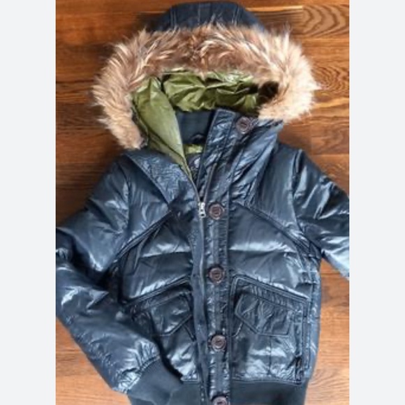 Bomber puffer Guess jacket - Picture 1 of 4